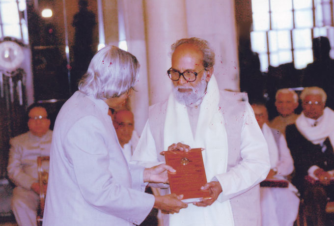Awards - Dr N Chandrasekharan Nair